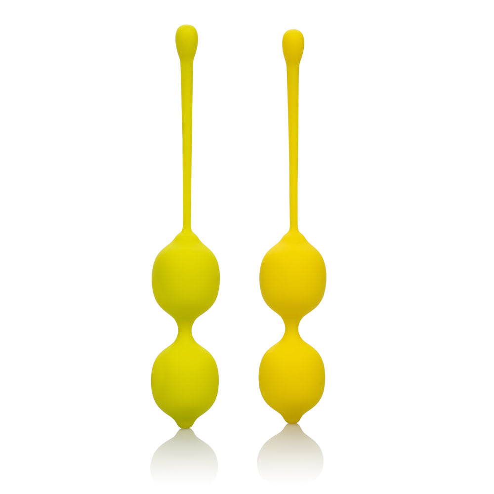 Lemon Kegel Training Set with 2 Weighted Pelvic Exercisers BULLETS