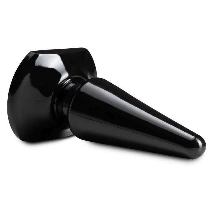 Anal Adventures Easy Plug Black (10.1 cm / 4 Inch) > Anal Range > Butt Plugs