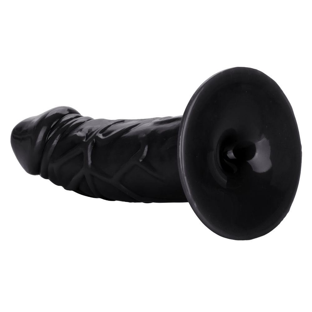 Back End Chubby Realistic Black Suction Cup Anal Dildo Toy ANAL TOYS