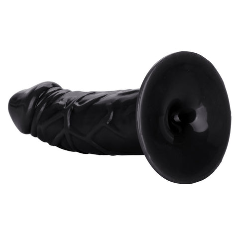 Back End Chubby Realistic Black Suction Cup Anal Dildo Toy ANAL TOYS