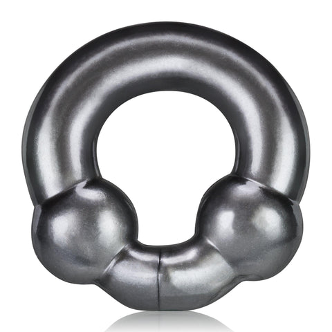 Ultraballs 2 Pack Cockring Black and Clear COCK RING Set