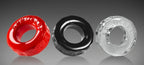 Sprocket Cockring Clear Super Stretch Fit 2.75 Inch Inner Circumference