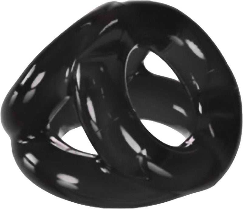 Oxballs Tri-Sport 3-Ring Flexible Silicone Cockring Sling Male Toy