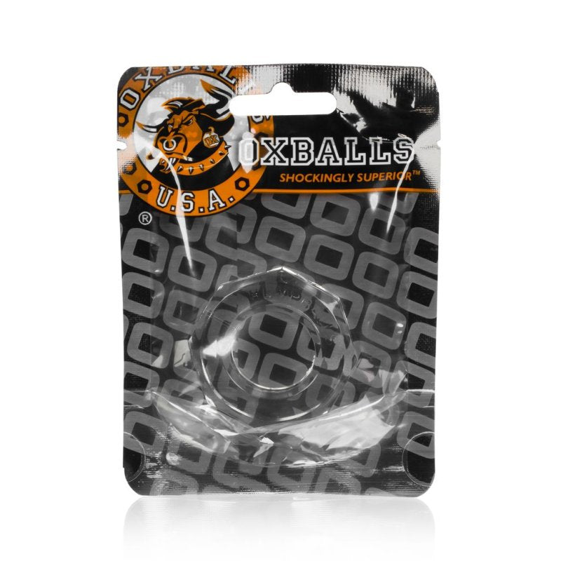 Oxballs Humpballs Clear Cockring Super Soft Stretchy FLEXtpr