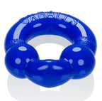 Ultraballs 2 Pack Cockring Black and Police Blue