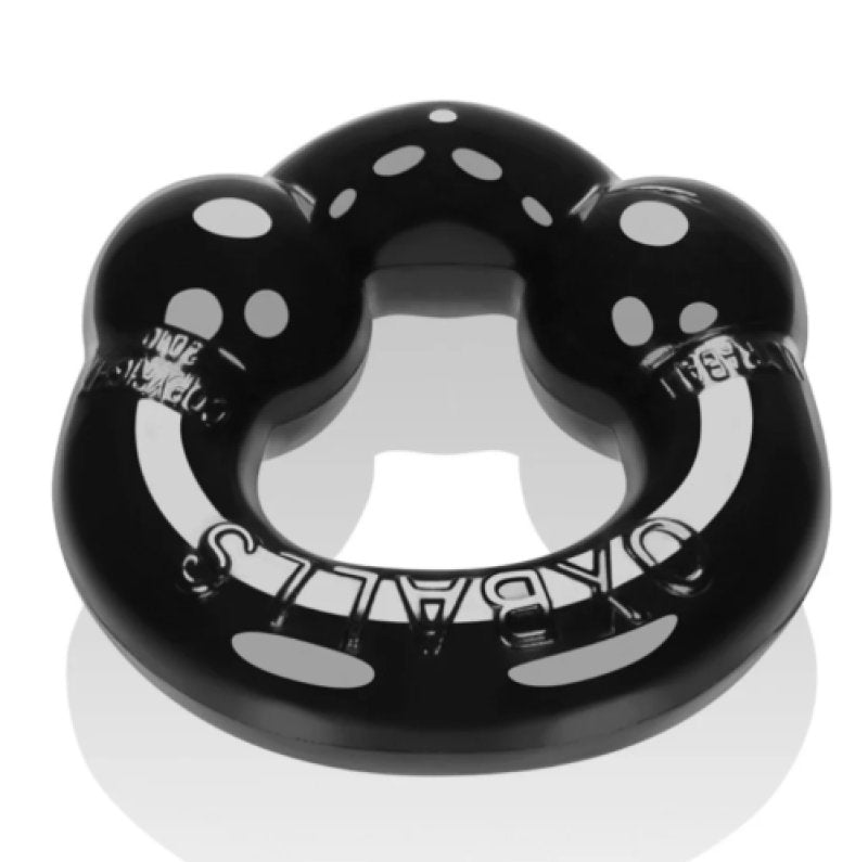 Ultraballs 2 Pack Cockring Black and Police Blue