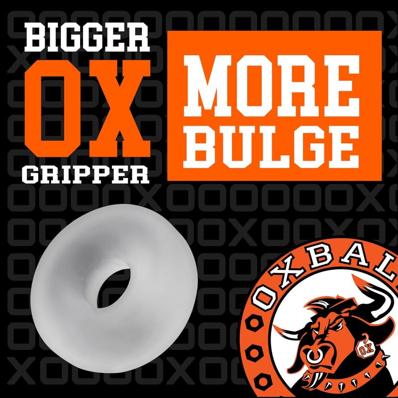 Oxballs Big Ox Thick Blubbery Cockring Cool Ice Silicone Blend > Cock Ring > Single