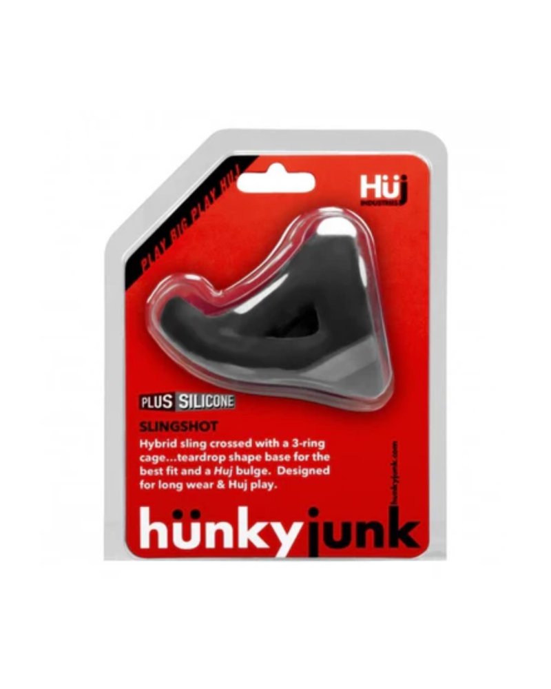 Hunkyjunk Tar Slingshot 3-Ring Teardrop Sling – Hybrid Cocksling