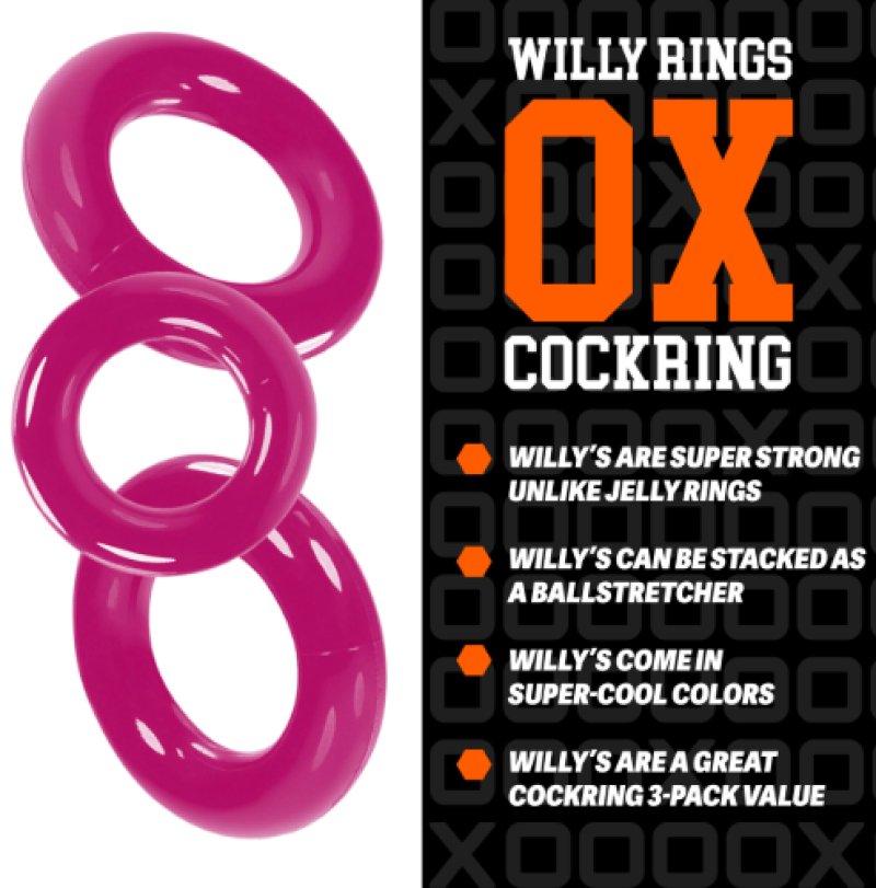 Willy Rings – Comfort Fit Accessory Rings > Cock Ring > Sets