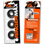 Ringer Max 3-Pack (Black) – Strong Rubber Cock Ring Set