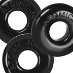 Ringer Max 3-Pack (Black) – Strong Rubber Cock Ring Set