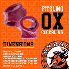 Cocksling Fit – Slim Adjustable Strap-On Cock Sling > Cock Ring > Sling