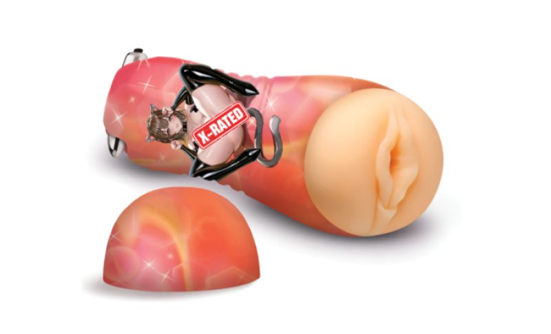 Mochi The Cat Girl – Vibrating Pussy Stroker with Textured Tunnel