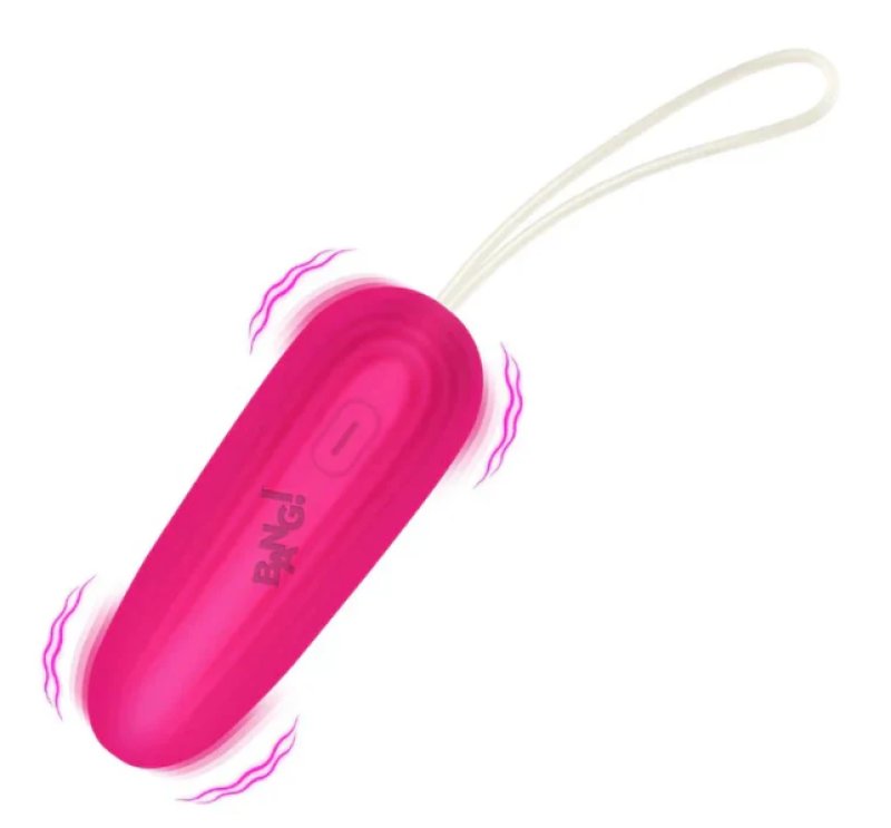Bang! Silicone Vibrating Egg – Rechargeable Internal Vibrator