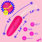 Bang! Silicone Vibrating Egg – Rechargeable Internal Vibrator