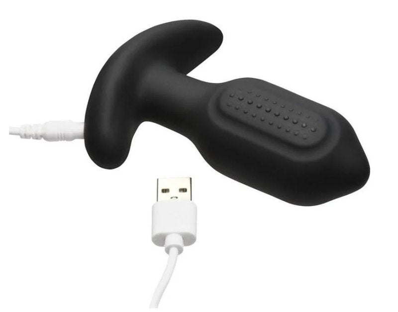 Bang! Rechargeable Silicone Butt Plug – Vibrating Anal Toy