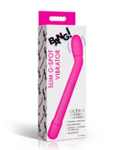 Slim G-Spot Vibrator – Rechargeable 3 Speeds 7 Patterns Vibrator