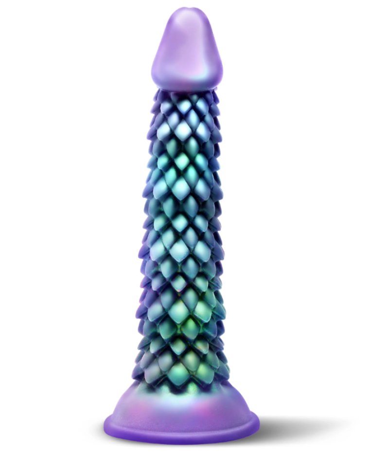 Eryndor 8.1 Inch Silicone Dildo With Diamond Texture > Dildos > Fantasy