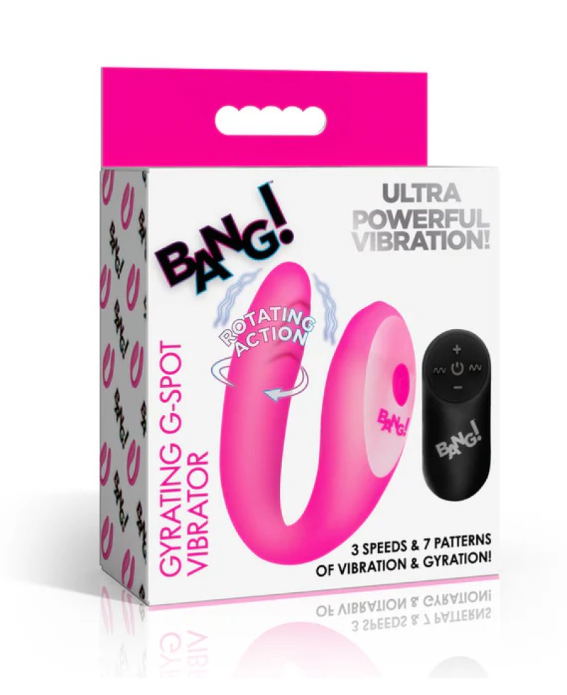 BG Gyrating G-Spot Vibrator – Remote-Controlled Silicone Vibrator > Vibrators > G-Spot