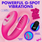 BG Gyrating G-Spot Vibrator – Remote-Controlled Silicone Vibrator > Vibrators > G-Spot