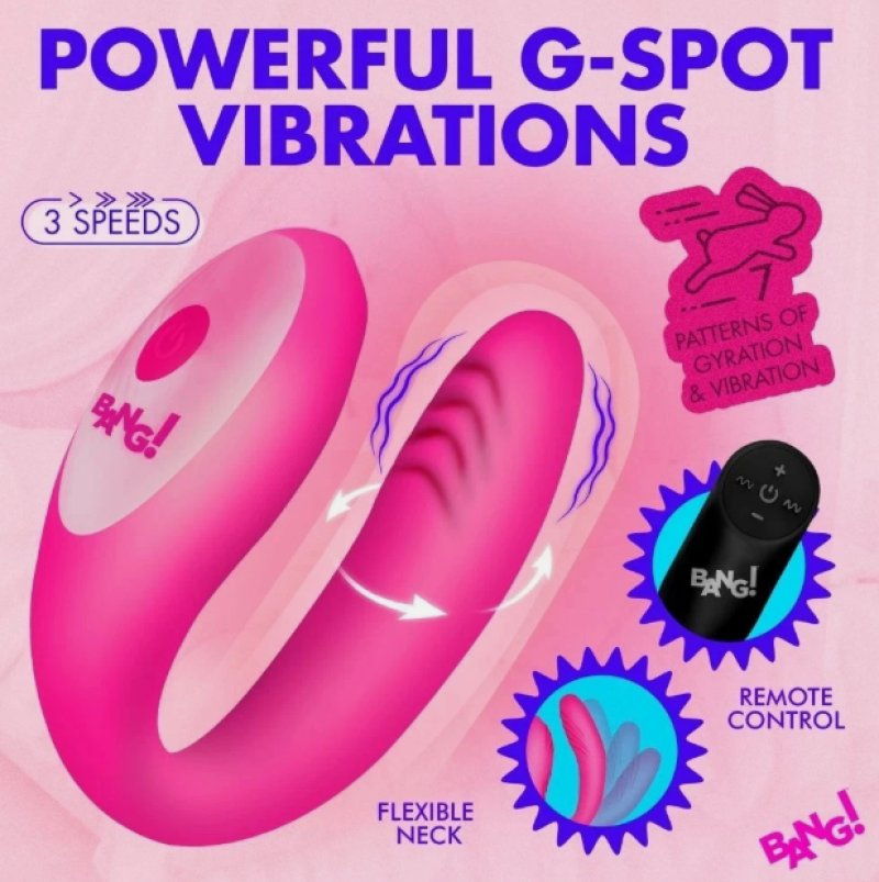 BG Gyrating G-Spot Vibrator – Remote-Controlled Silicone Vibrator > Vibrators > G-Spot