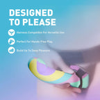 Avant Daydream (Pastel Hues) – Handcrafted Dildo 5.25 Inches insertable > Dildos > Neutral Dildos