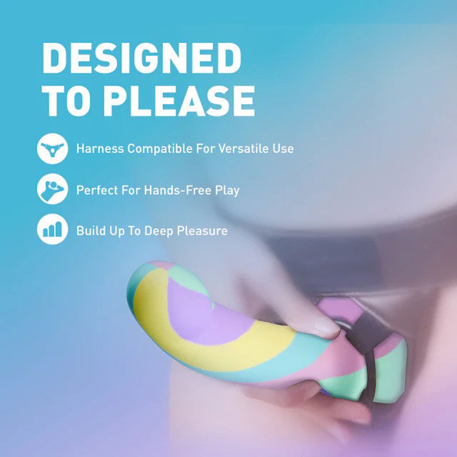 Avant Daydream (Pastel Hues) – Handcrafted Dildo 5.25 Inches insertable > Dildos > Neutral Dildos