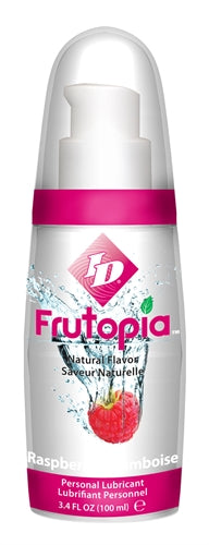 ID Frutopia Raspberry Water-Based Personal Lubricant 100ml > Lube > Flavoured