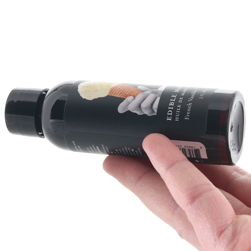 Edible Massage Oil French Vanilla Flavor 59ml Bottle Spa Quality > Essentials > Massage Oil