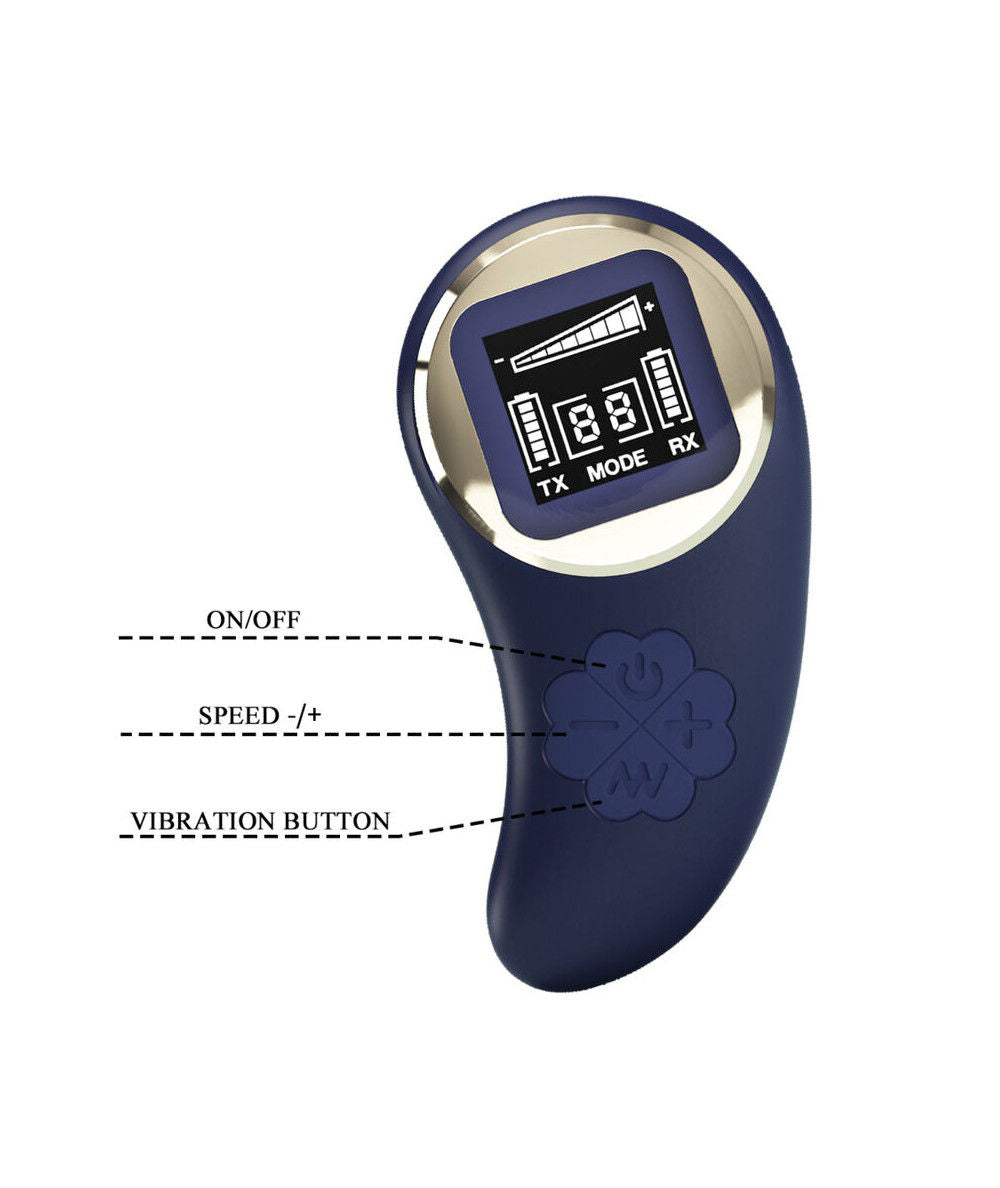 Mina Remote Control Vibrating Egg Blue > Sex Toys For Ladies > Vibrating Eggs