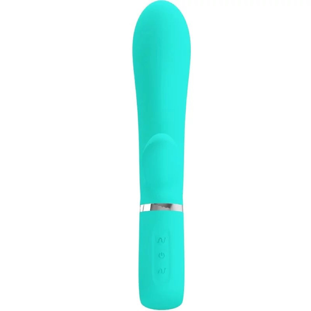 Thomas Super Soft 8 Inch Silicone Rabbit Vibrator with G-Spot > Vibrators > Ladies > Rabbit