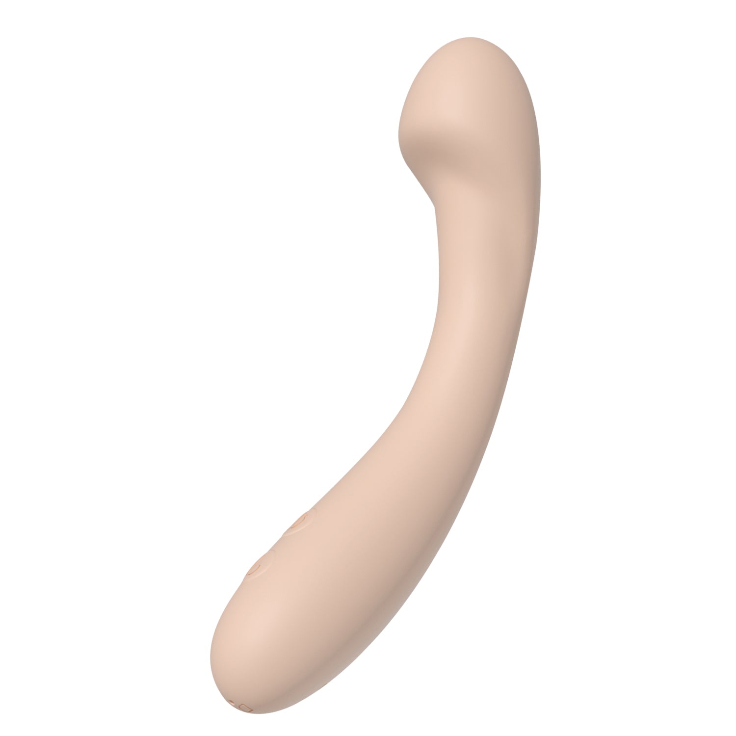 Delyte Curved G-Spot 7.7" Vibrator - Flesh > Vibrators > G-Spot