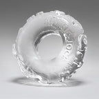 Jelly Bean Black Cockring by Oxballs Flexible Fit Clear > Cock Ring > Single