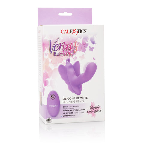 Venus Butterfly Silicone Remote Rocking G-Spot Vibrator Toy Vibrators