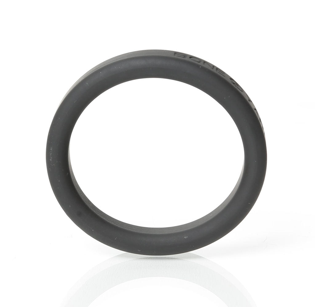 Boneyard Silicone Ring 45mm in Black - Comfortable and Durable Black > Cock Ring > Single