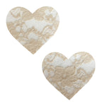 Nude Toffee Lace Pasties Sexy Intimate Apparel Beige > Clothes > Pasties