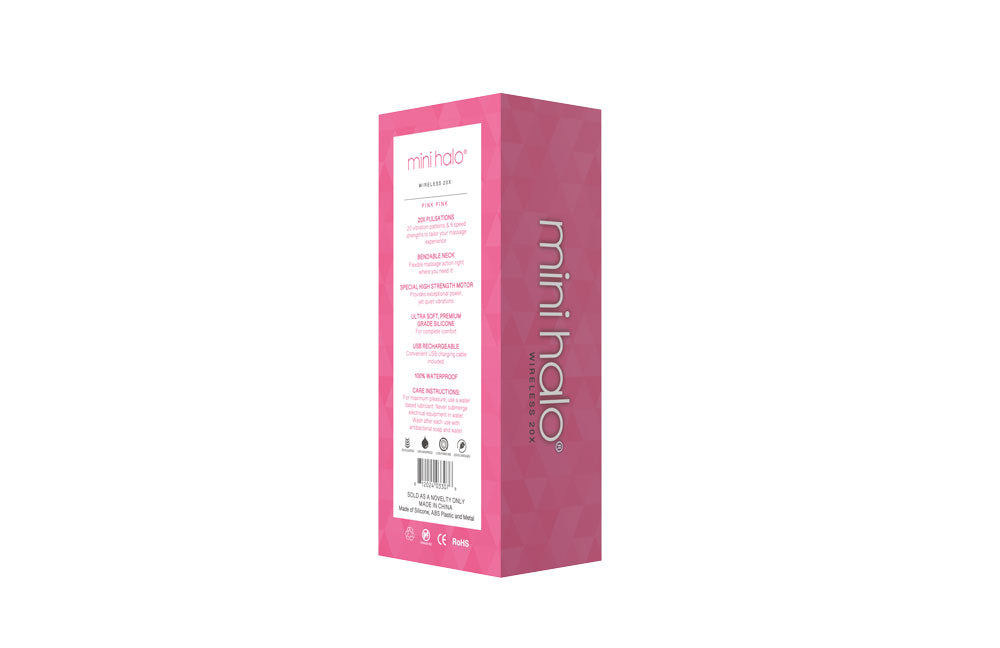 Shibari Mini Wand Halo (Pink) – Powerful Wand > Sex Toys > Mini Massagers