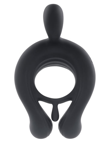 Playboy Pleasure Triple Play USB Rechargeable Vibrating Cock Ring Cock Rings Vibrating