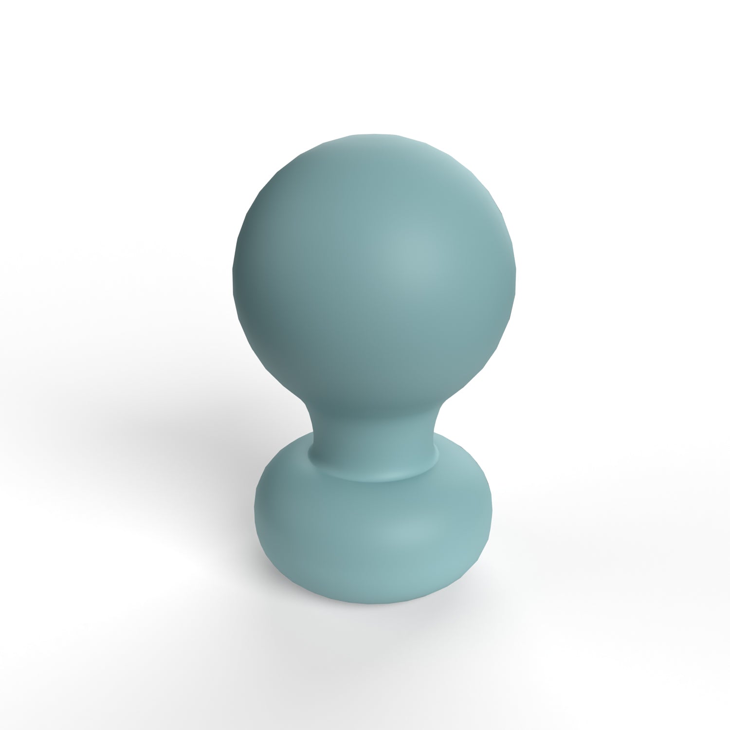 Cuties - Palmy Rechargeable Mini Palm Vibe (Powder Blue) One Size > Sex Toys > Couples Toys