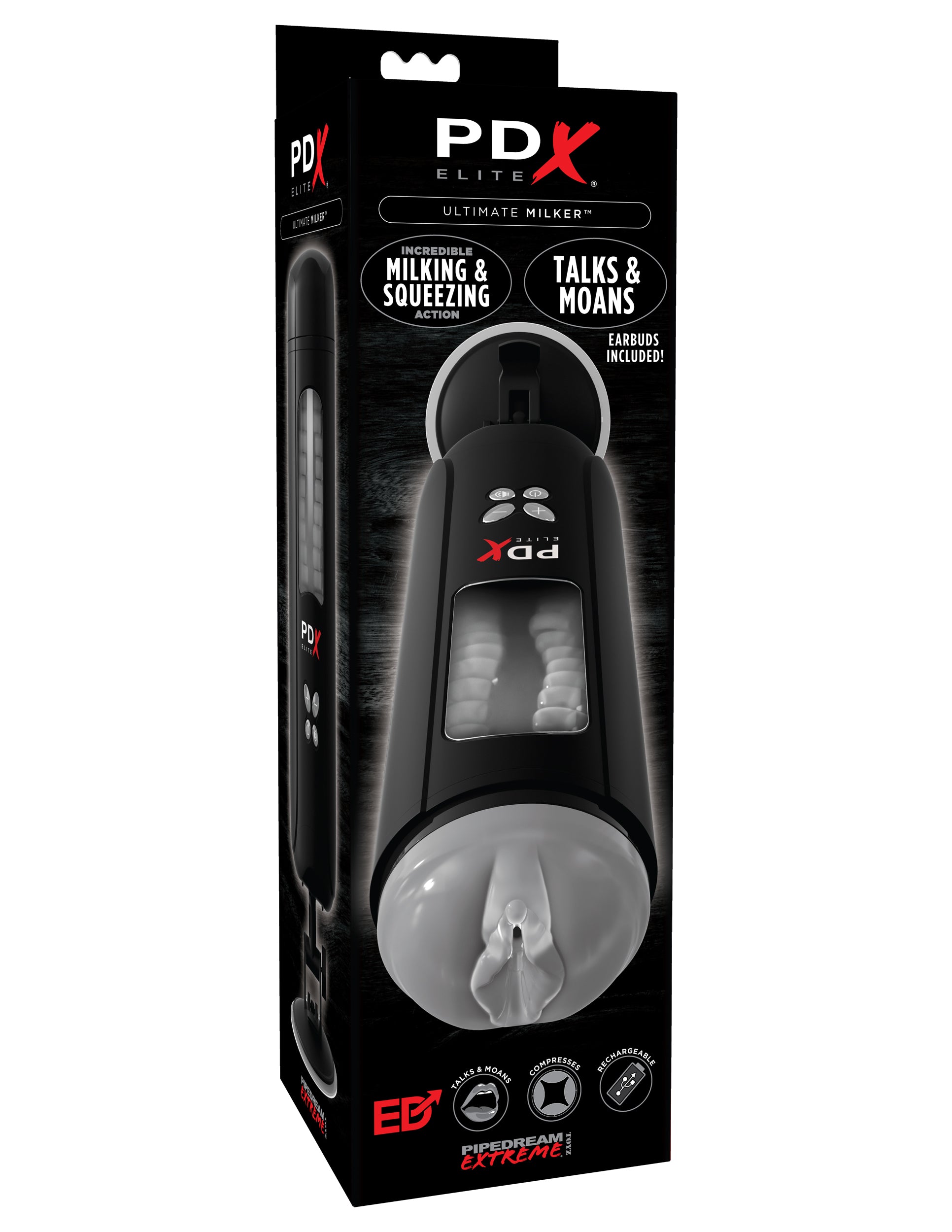 Pdx Extreme Toyz Elite Ultimate Milker Powered Masturbator Strokers - Auto