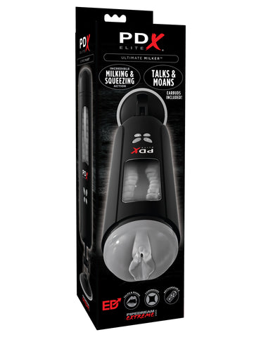 Pdx Extreme Toyz Elite Ultimate Milker Powered Masturbator Strokers - Auto