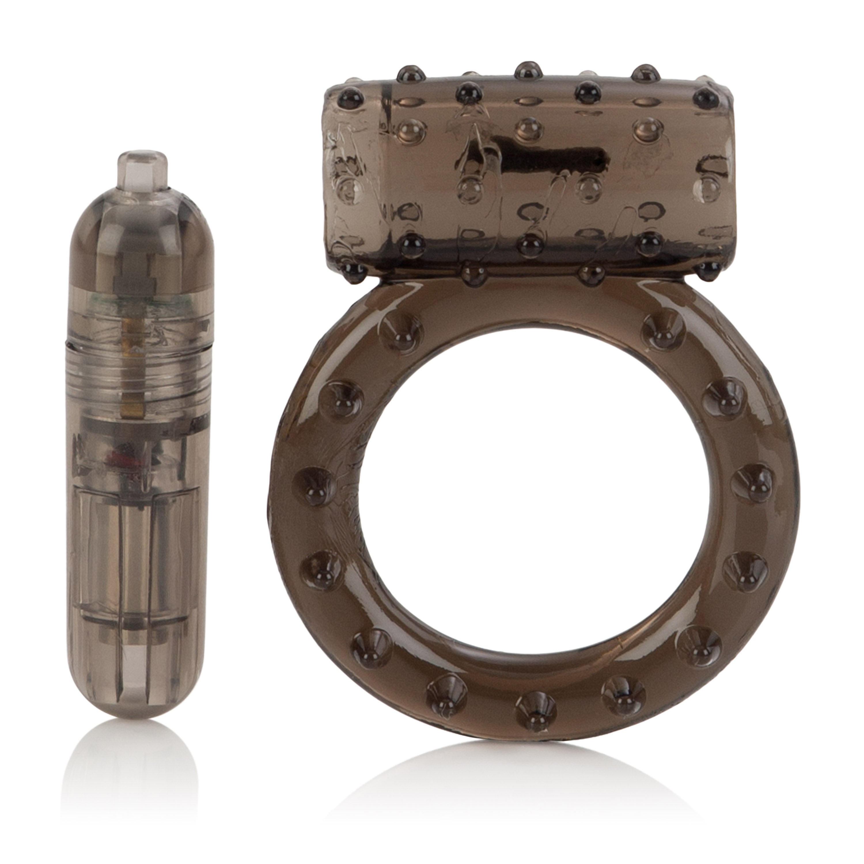 CalExotics Colt Stretchy Vibrating Cock Ring with Removable Stimulator Cock Rings Vibrating