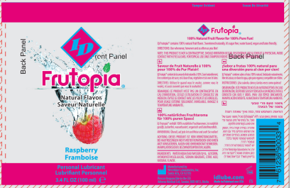 ID Frutopia Raspberry Water-Based Personal Lubricant 100ml > Lube > Flavoured
