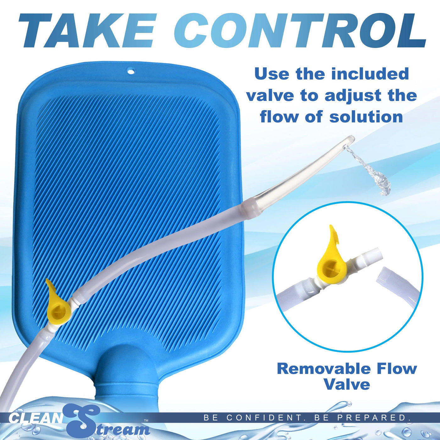 Deluxe Shower Enema Bag and Nozzle Kit > Essentials > Douches