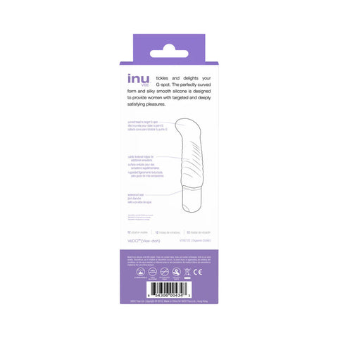 Inu Mini Vibe Orgasmic Orchid Compact Adult Pleasure Toy Vibrators - G Spot