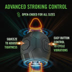 M for Men Dome X Vibrating Male Masturbator with 10 Modes > Sex Toys For Men > Masturbators > Vibrating