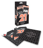 Sex Fun 21 Adult Card Game Default Title > Novelties > Card Games