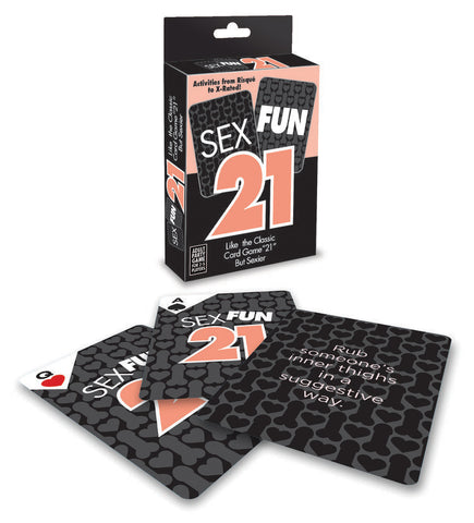 Sex Fun 21 Adult Card Game for Couples and Game Nights Default Title Games