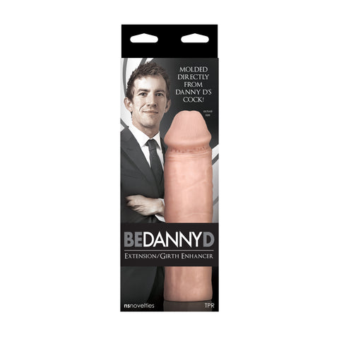 Be Danny D Extension and Girth Enhancer Adult Intimacy Toy Beige SLEEVES