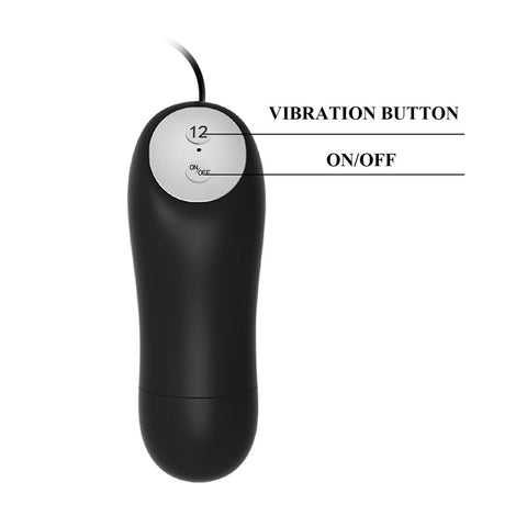 Pretty Love Special Anal Stimulation (Black) – Gentle Butt Plug > Anal Range > Vibrating Butt Plugs